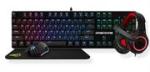Draco E1A 4 In 1 Rgb Multi Colour Backlit Gaming Combo Set