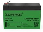 SECURI-PROD Battery Lithium 12V 7AH LIFEPO4