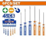 6 Piece Screwdriver Set WSS3206
