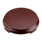 10CM Red-brown Mdf Flower Pot Base
