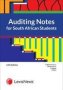 Auditing Notes For South African Students   Paperback 12TH Edition