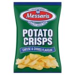 Messaris Cream Cheese & Chives Flavour Potato Crisps 125G