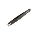 3 Swords Tweezers Inox Steel Black 3.75 Inch Fu 3431