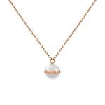 Aspiration Necklace Rose Gold White - Default Title