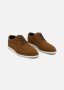 Faux Suede Lace-up Wedge Shoes