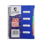 Dafrique A5 Subject Notebook Blue