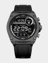 My. Avatar Gunmetal Plated Silicone Smart Watch