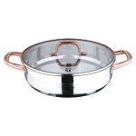 Cobre 28CM Shallow Pot With Lid
