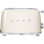 Smeg Cream Retro 2-SLICE Toaster 950W