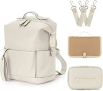 Ella 3PCE Vegan Leather Diaper Bag