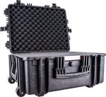 Tork Craft Hard Case 630X485X310MM Od With Foam Black Water & Dust Proof 544025 PLC1620