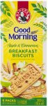 Bakers Good Morning Breakfast Biscuits Apple & Cinnamon Biscotti
