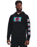 Men's Ua Rival Fleece Hps Hoodie - Black XXL