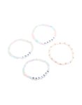 Kids Beaded Love Stretch Bracelet Pack