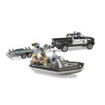Bruder Toys Bruder RAM 2500 Police Pickup Set With Light And Sound 50CM Long