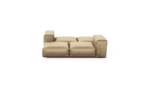 Double Lounger - Velvet - Caramel - 199CM X 168CM