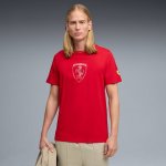 Puma Men Ferrari Tonal Shield Tee Red - Red 2XL