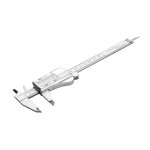 Vernier Digital 150MM Tolsen