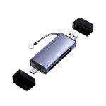 Cf sd tf Metal Version 3-IN-1 Card Reader