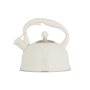 Otto Whistling Stove Top Kettle Cream 1.8L