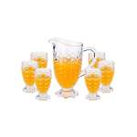 7 Piece Fish Lemon Set Clear