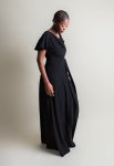 Black Retro Dress - 46 Black