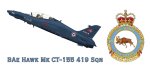 Bae Hawk Mk CT-155 419 Sqn Mug