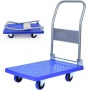 100KG Heavy Weight King Single Platform Trolley 48X68CM