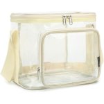 Flowfly Insulated Reusable Lunch Bag Adult Large Lunch Box For Women And Men With Adjustable Shoulder Strap Front Zipper Pocket