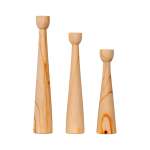Tapered Candle Holder - Large Black