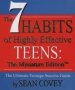 The 7 Habits Of Highly Effective Teens - The Miniature Editon   Hardcover MINI