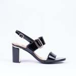 Block Heel - 8 Black