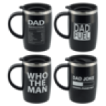 Stainless Steel Travel Mug 400ML Print May Vary