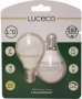 B45 Classic 3W Non-dimmable LED MINI Globes - E14 Screw 2700K Warm White 2 Pack