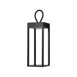 LUMIN A Outdoor LED Lantern - Rechargeable And Dimmable Black White Or Corten - Corten