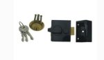 Stainless Steel Fuhsing Americas Inc. Faultless D567 Night Latch Spin-To-Lock Deadbolt