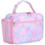 Bagseri Kids Lunch Bag Girls - Thermal Insulated Lunch Box Tote With Water Bottle Holder Reusable Leak-proof Kids Lunch Box For