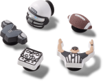 Football Team 5 Pack Jibbitz - Multi Osfa
