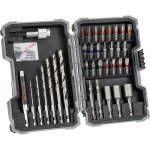 Bosch 35PC Extra Hard Drilling & Driving Bit Set 2607017327