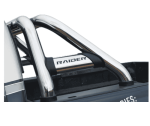Hilux D4D 2006 – 2015 Sports Bar Stainless Black Base Plates –