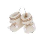 Shoe Polyfoam And Polyester 7.5X5X7CM Set Of 2 - Beige