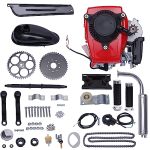 Rosyouth 53CC 4-STROKE Bicycle Engine Kit Bike Engine Kit Gas Petrol Motorized Bicycle Kit Bike Motor Kit Single Cylinder Air-co