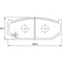 Suzuki Kbc Brake Pads Front For - Spares Direct