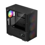 Deepcool CC560 Digital Atx With Lcd & Temperd Glass – Black