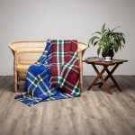 Italiano - Travel Rug Royal maroon - 180 X 230 Cm