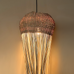 The Jellyfish Pendant - Natural 300MM Wide X 1000MM H