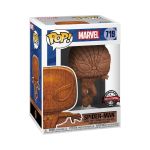 Funko Pop Marvel:spider Man-spider Man Wooden Special Edition