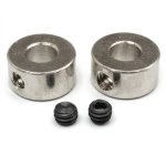 Du-bro – 1 4" Plated Brass Dura-collars 2PCS