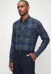 Ben Sherman Grid Check L S - Dark Navy