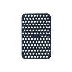 Silicone Air Fry Liner Rectangle 20CM Black